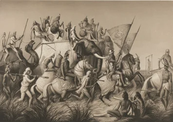 インドの旅、1845～1848年
