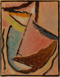 瞑想の小さな抽象的な頭、1934