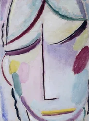 救世主の顔; Heilandsgesicht、c.1921