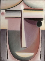 バイオレットシャドウ（段ボールに油彩）