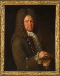 18世紀前半に活躍した第1子爵サイモン・ハーコート（1661-1727）の肖像。
