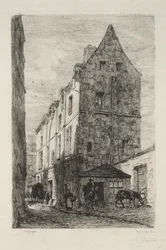 白の女王として知られる家、Rue de Marmousets