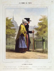 アンヴァリッドの女、レファムドパリ、1841-42年