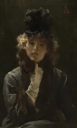パリのスフィンクス、1880年頃