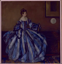 インテリアの女1901