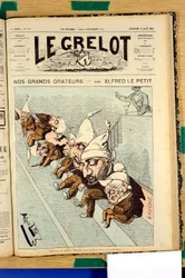 Le Grelot」175号の表紙、Satirique en Couleurs