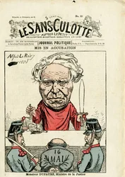 Le Sans-Panlotte」第10号「Satirique en Couleurs」の表紙。
