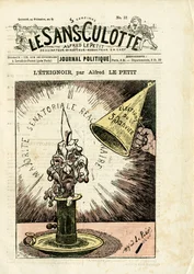 Le Sans-Panlotte "の表紙、12号、Satirique en Couleurs