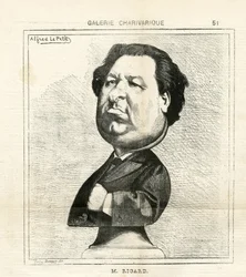 アルフレッド・ル・ペテ（1841-1909）が「ル・シャリヴァリ」に描いたイラスト