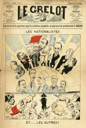 アルフレッド・ル・ペペティ（1841-1909）のイラストが『ル・グレロット』の表紙を飾る