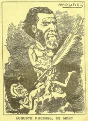 Gros-Jean et son cure』に掲載されているAlfred Le Petitty（1841-1909）のイラスト。