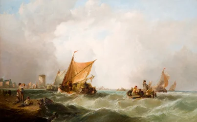 オランダの海岸