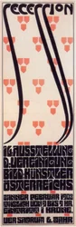 ウィーン分離派展のポスター、1903