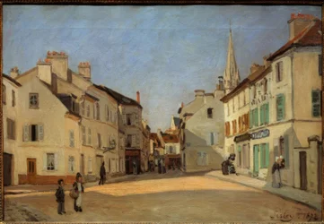 アルジャントゥイユ広場として知られるアルジャントゥイユのRue de laChaussée