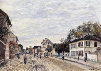マーリーのストリートシーン、1876