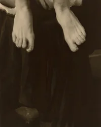 ジョージア・オキーフ - 足、1918年。