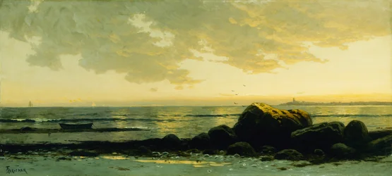 海景（キャンバスに油彩）