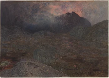 Cwm Trifaen、c。 1857。