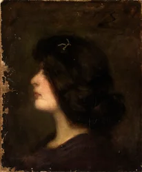 1894 年、15 歳のローラ。