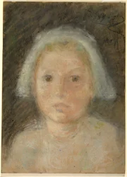 小さな白い帽子