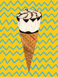 甘い夏のアイスクリーム