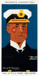 ジョンラッシュワースジェリコー、第1アールジェリコー、イギリス海軍大将、1926年。