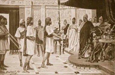 ウラルトゥと同盟を結ぶフリギアのミダス (リソ)