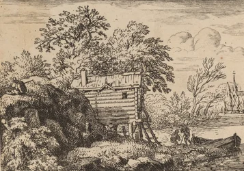 漁師の小屋、おそらく c. 16451656。