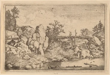 水の中の 2 つの丸太、おそらく c. 16451656。