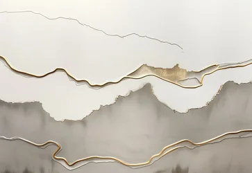 黄金色の重なり合う風景