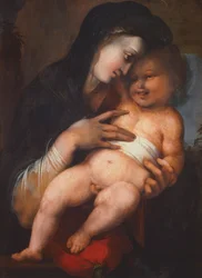 Madonna and Child, de Alonso Berruguete (cerca de 1480-1561)