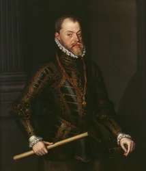 スペインのフィリップ2世（1527-98） 1570年頃 油彩・カンヴァス