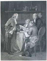 1859年に1776年に独立宣言を起草