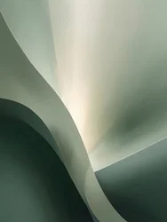 穏やかに流れる曲線