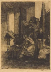 スペインの教会の聖歌隊（La choeur d