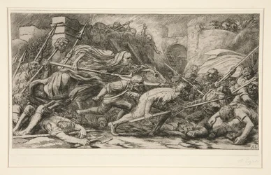 Le Triomphe de la Mort: Apres le Combat (死の勝利: 戦いの後)