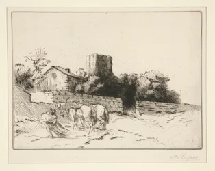 Le mur du presbytere (牧師の壁)