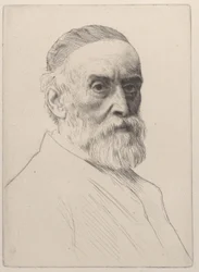 ジョージ・フレデリック・ワッツの肖像、1879年。