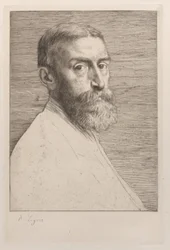 サー・エドワード・ジョン・ポインターの肖像、1877年。