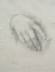 ノラE.レグロスの手。