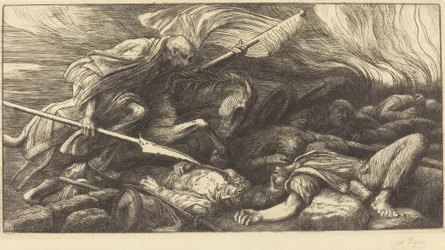 The Triumph of Death: After the Battle Le triomphe de la mort: After the battle.