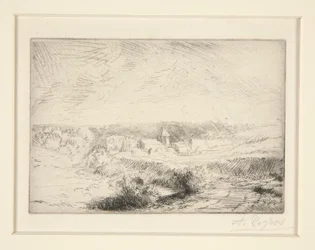 Village de Wimille, pres Boulogne (ブローニュ近くのヴィミーユ村)