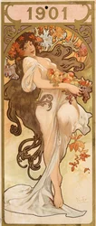 1901年、c1900のカレンダー。