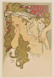 サロン・デ・サン。1896年3月-4月（レトルなしの試し刷り）