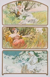 スリーシーズンズ、c。 1898年。