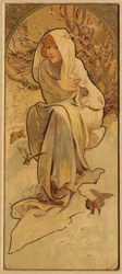 シリーズ・レ・セゾンの冬c。 1900。