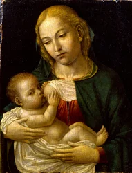 マドンナデルラッテ、1485年頃