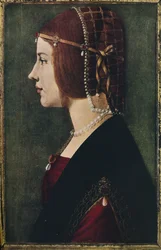若い女の子の肖像、c1490、1936