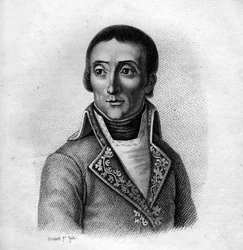 Admiral Eustache Bruix (1759-1805) - "Portraits of the French Generals following the victories and conquests of the French" Engraved by Ambroise Tardieu in 1818.Stellaコレクション。