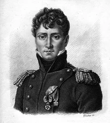 オーギュスト・ドゥ・コルベール（1777-1809）は、『Portraits des Général Français』に登場するフランスの将軍。1818年にAmbroise Tardieuが彫ったもの。ステラコレクション